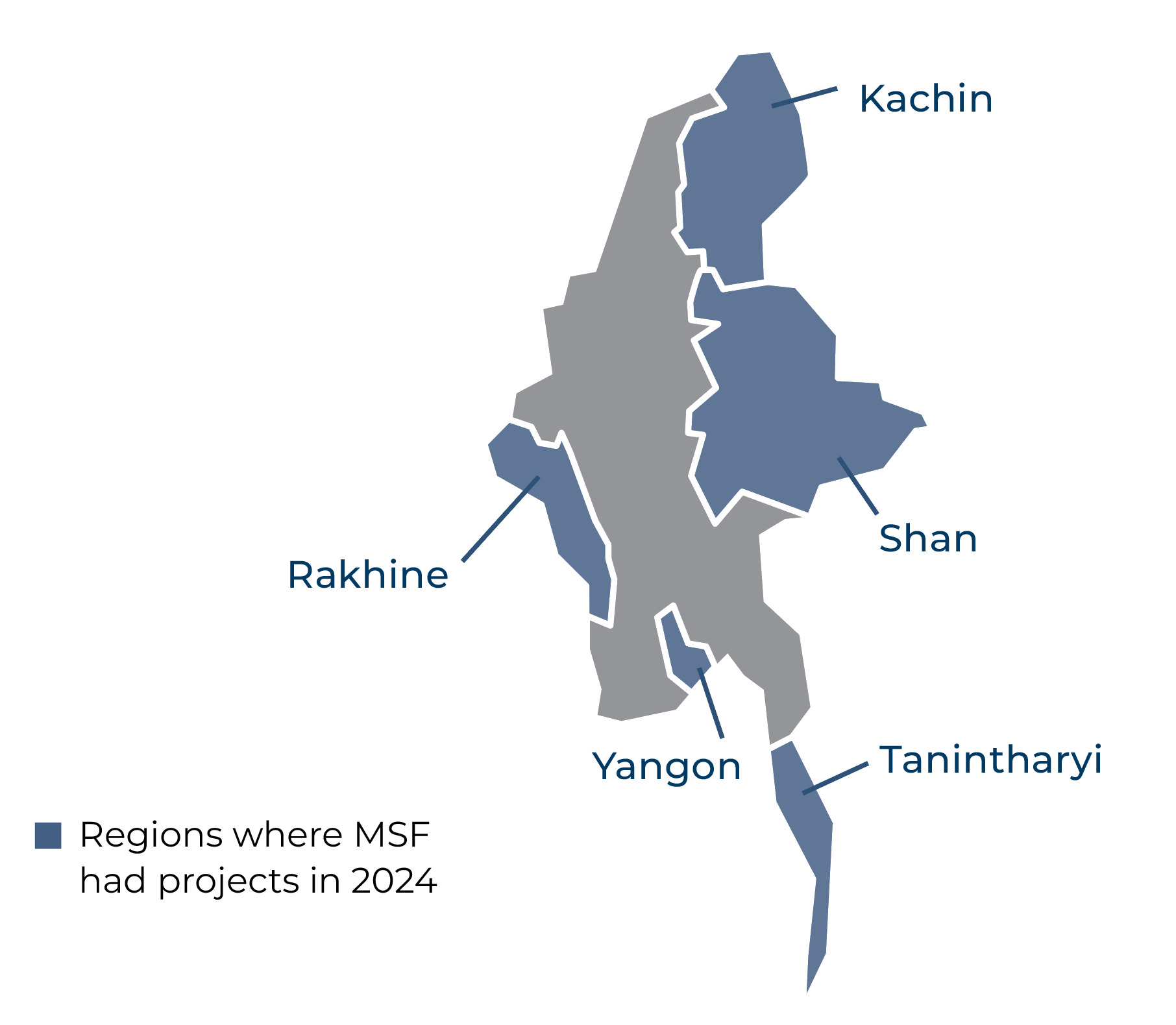 map activities in myanmar