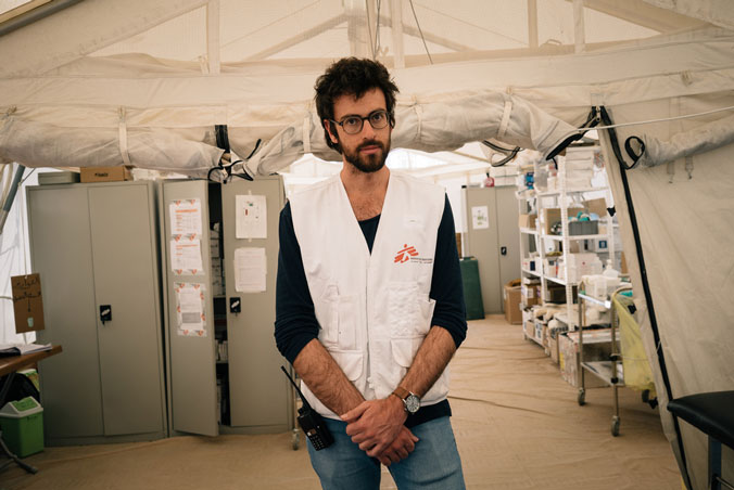 Jonathan Whittall - Collaborateur MSF à Mossoul, Irak