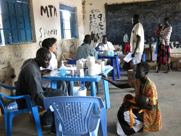 Environ 70 000 personnes ont fui vers la ville d'Awerial © Judy Wagema/MSF