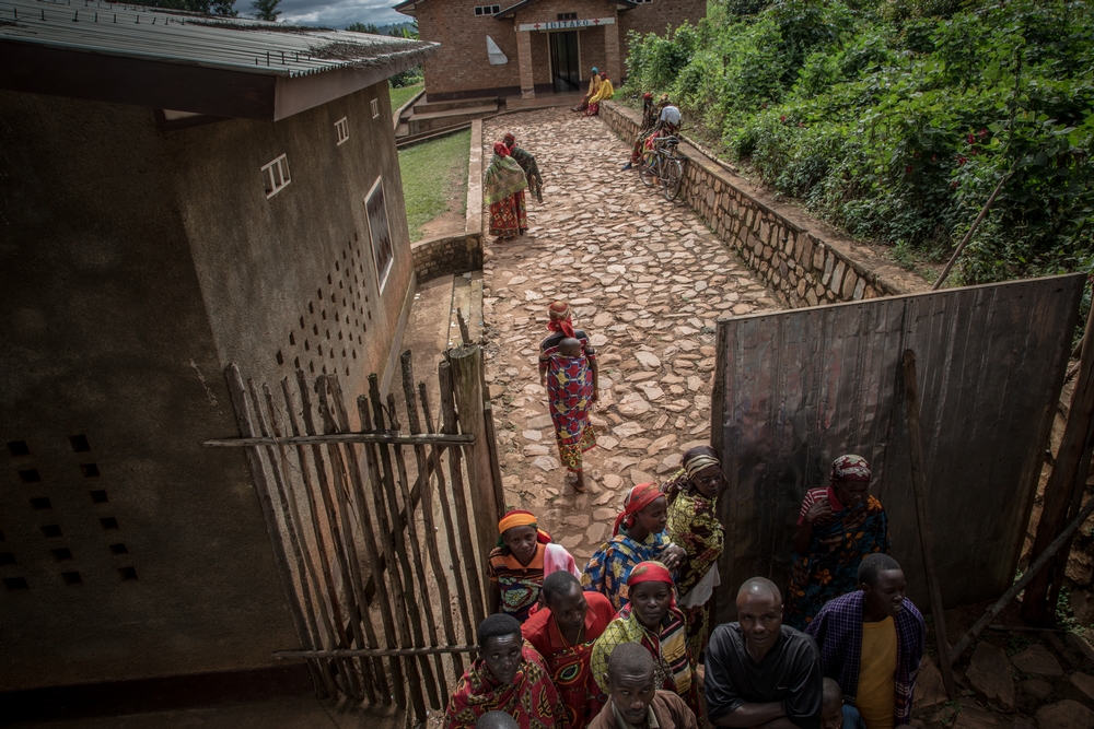 L'entrée du centre à Gitega. © Matteo Bianchi Fasani