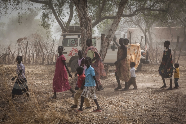 Vluchtelingen in Yida kamp, Zuid-Sudan © Yann Libessart/AZG