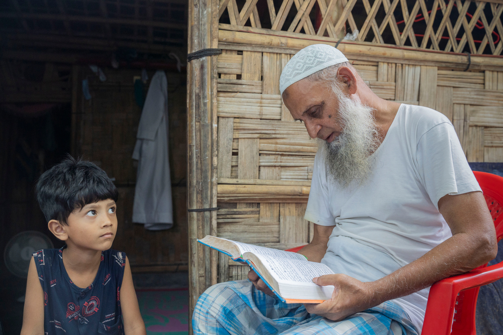 Razi, 65 jaar: "Vandaag hebben we geen eigen land, ondanks dat we mensen zijn. Ik zeg tegen de wereld, wij zijn net zo menselijk als jullie."