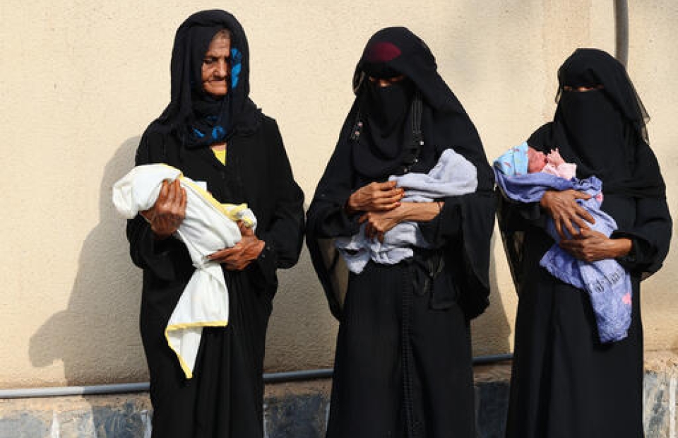 Mères avec leurs bébés