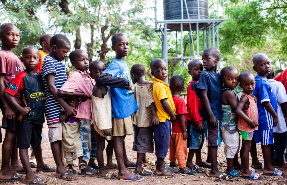 Artsen Zonder Grenzen vaccineert tegen mazelen in Conakry, Guinée. © Markel Redondo