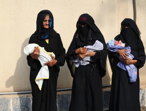 Mères avec leurs bébés